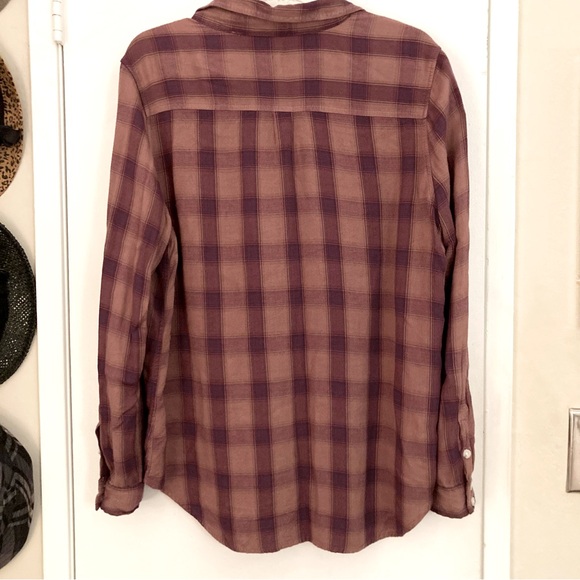 MOSSIMO SUPPLY CO. PLAID BUTTON-DOWN SHIRT—SUPER SOFT!!! - Picture 2 of 10
